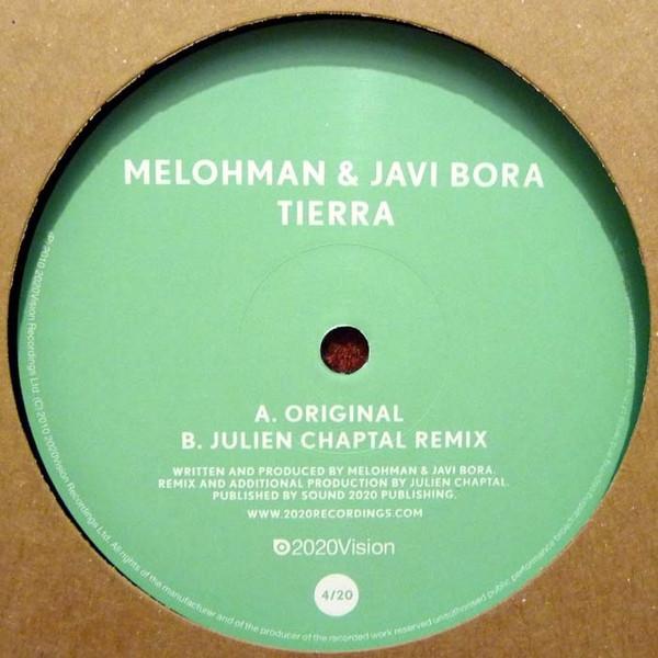 12inch Record MELOHMAN & JAVI BORA - Tierra VIS199 20:20 Vision 2010 UK Dance & Electronica Used
12inch Record MELOHMAN & JAVI BORA - Tierra VIS199 20:20 Vision 2010 UK Dance & Electronica Used