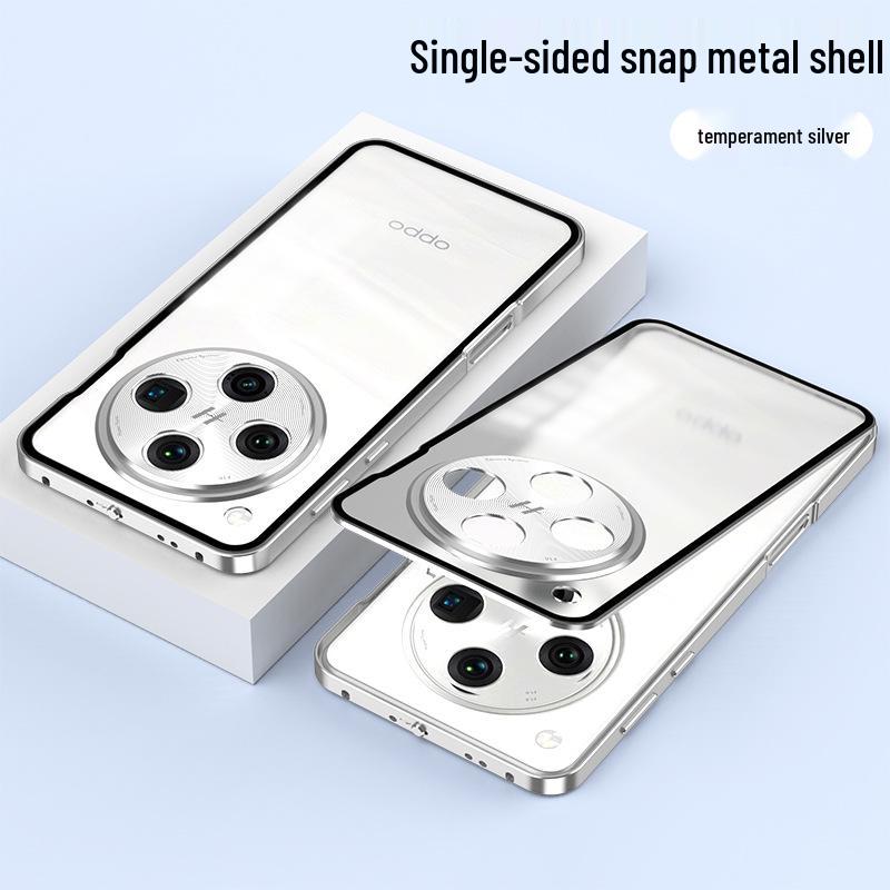 Oppo Find X8 Series Snap-Button Metal Frame Phone Case Pro Find X8 Pro
Oppo Find X8 Series Snap-Button Metal Frame Phone Case Pro Find X8 Pro