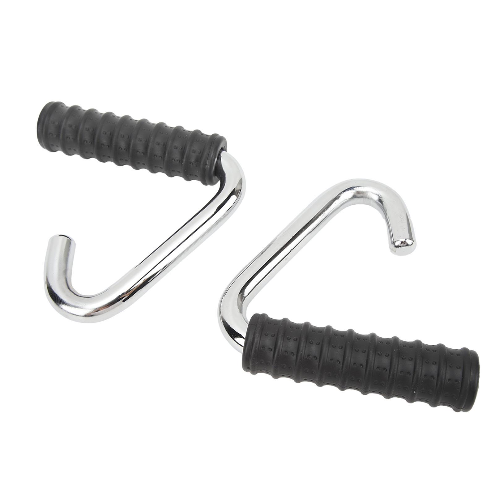 2PCS Pull Up Handles for Men Women Steel TPE C Shaped Gym Resistance Band Handles for Exercise Workout Fitness Training
2PCS Pull Up Handles for Men Women Steel TPE C Shaped Gym Resistance Band Handles for Exercise Workout Fitness Training