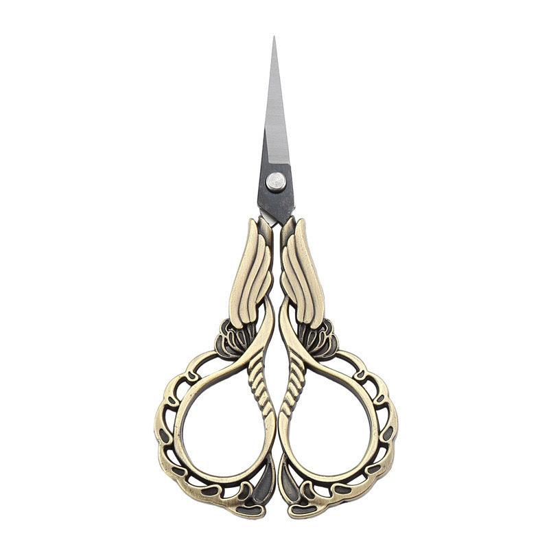 Vintage European scissors Stainless steel sharp plum scissors Embroidery sewing craft DIY sewing tools бронзовый
Vintage European scissors Stainless steel sharp plum scissors Embroidery sewing craft DIY sewing tools бронзовый