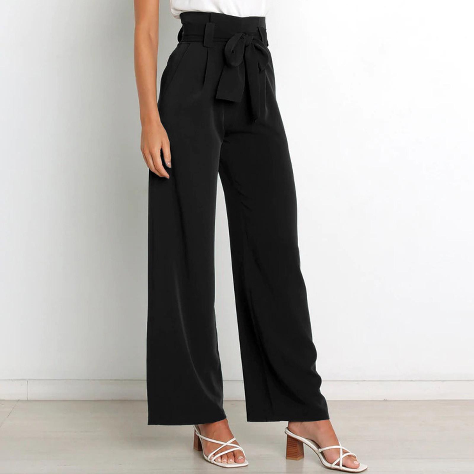 Женские повседневные брюки с темпераментом на рабочем месте, свободные и универсальные прямые брюки, брюки L чёрный
Женские повседневные брюки с темпераментом на рабочем месте, свободные и универсальные прямые брюки, брюки L чёрный