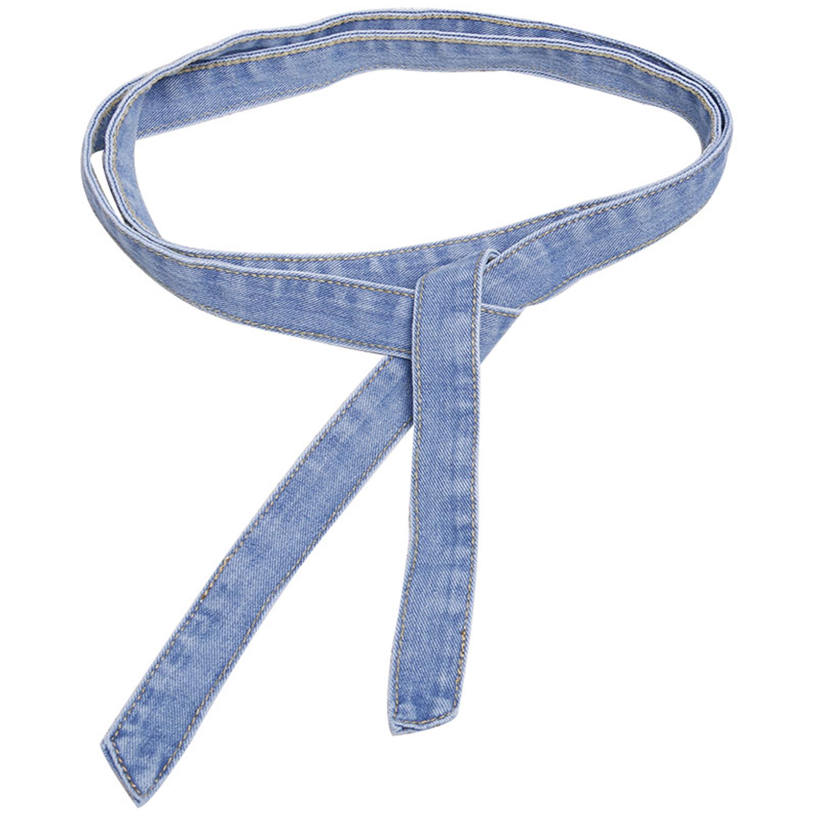 Trendy Self Tied Denims Waistband Adjustable Waist Belt for Women Pants Jeans Dresses Outercoat Windbreaker Accessories світло-синій колір
Trendy Self Tied Denims Waistband Adjustable Waist Belt for Women Pants Jeans Dresses Outercoat Windbreaker Accessories світло-синій колір