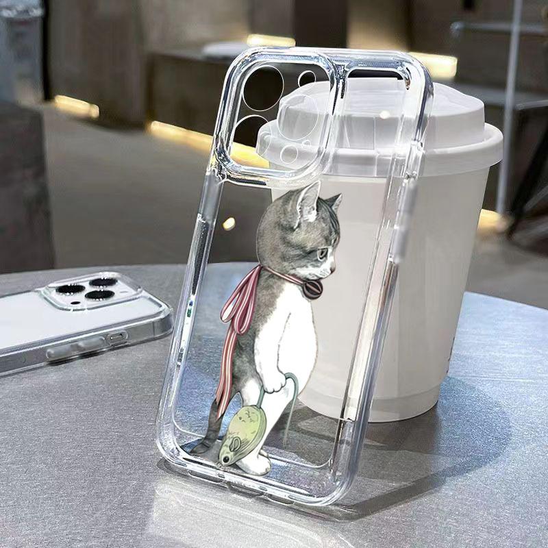 Creative Colorful Dog Transparent Phone Case For iPhone 17 Air 16 15 14 13 Plus 12 11 Pro Max XS X XR 7 8 Plus 16E SE Cover iPhone 12 mini
Creative Colorful Dog Transparent Phone Case For iPhone 17 Air 16 15 14 13 Plus 12 11 Pro Max XS X XR 7 8 Plus 16E SE Cover iPhone 12 mini