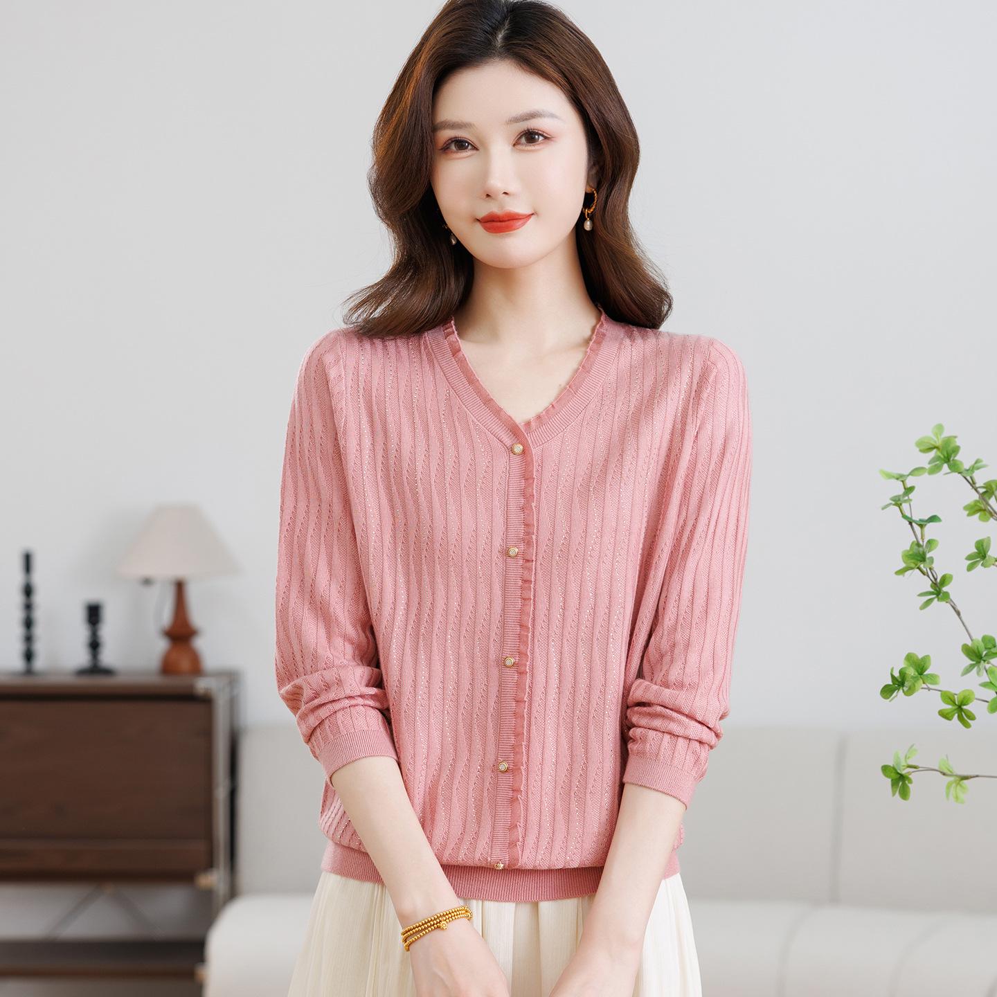 Early Autumn V-Neck Knit Top for Women - Plus Size 4XL (72.5-82.5 kg) рожевий
Early Autumn V-Neck Knit Top for Women - Plus Size 4XL (72.5-82.5 kg) рожевий