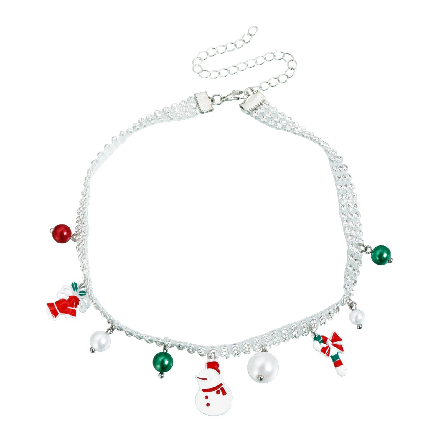 Ornaments christmas necklace christmas snowflake color matching wind fashion rhinestone choker new year party
Ornaments christmas necklace christmas snowflake color matching wind fashion rhinestone choker new year party