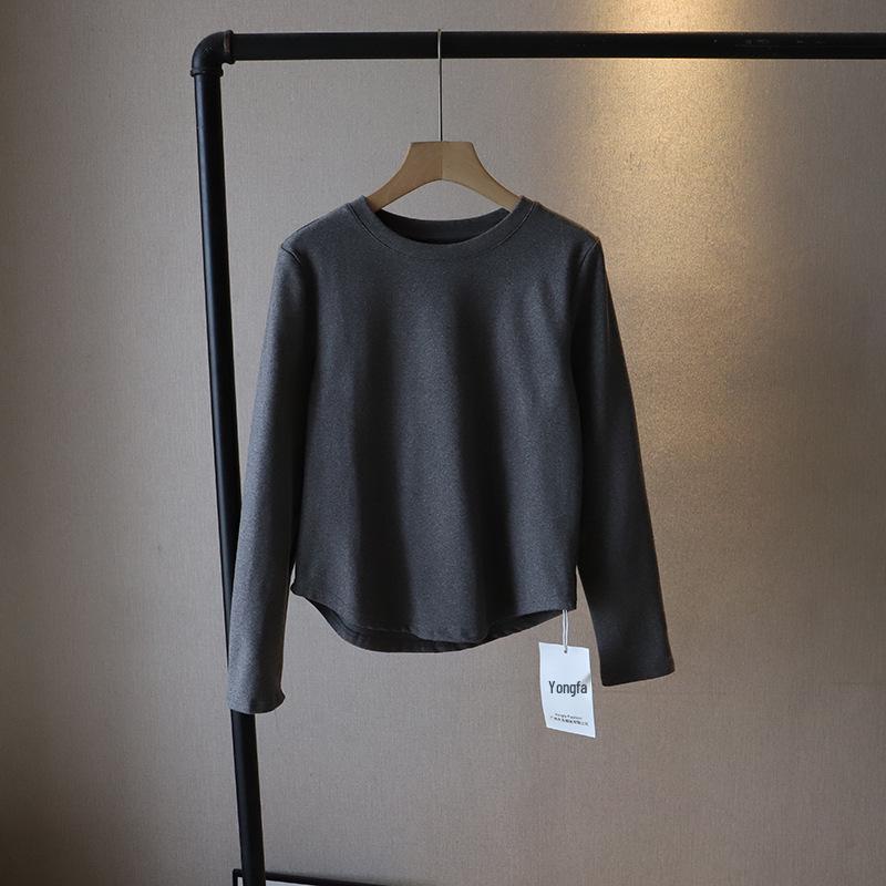 2024 Осень/Зима Корейский Шик Бархатная Утягивающая Базовая Футболка для Женщин One Size светло-серый
2024 Осень/Зима Корейский Шик Бархатная Утягивающая Базовая Футболка для Женщин One Size светло-серый