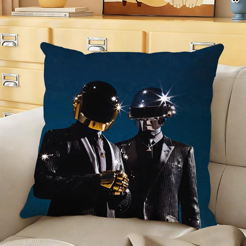 COOL DaftS PunkS Cushion Cover Soft Durable Reversible Pillow Cover Home Car MultiScene Daily Comfort Pillowcase 30X30cm
COOL DaftS PunkS Cushion Cover Soft Durable Reversible Pillow Cover Home Car MultiScene Daily Comfort Pillowcase 30X30cm