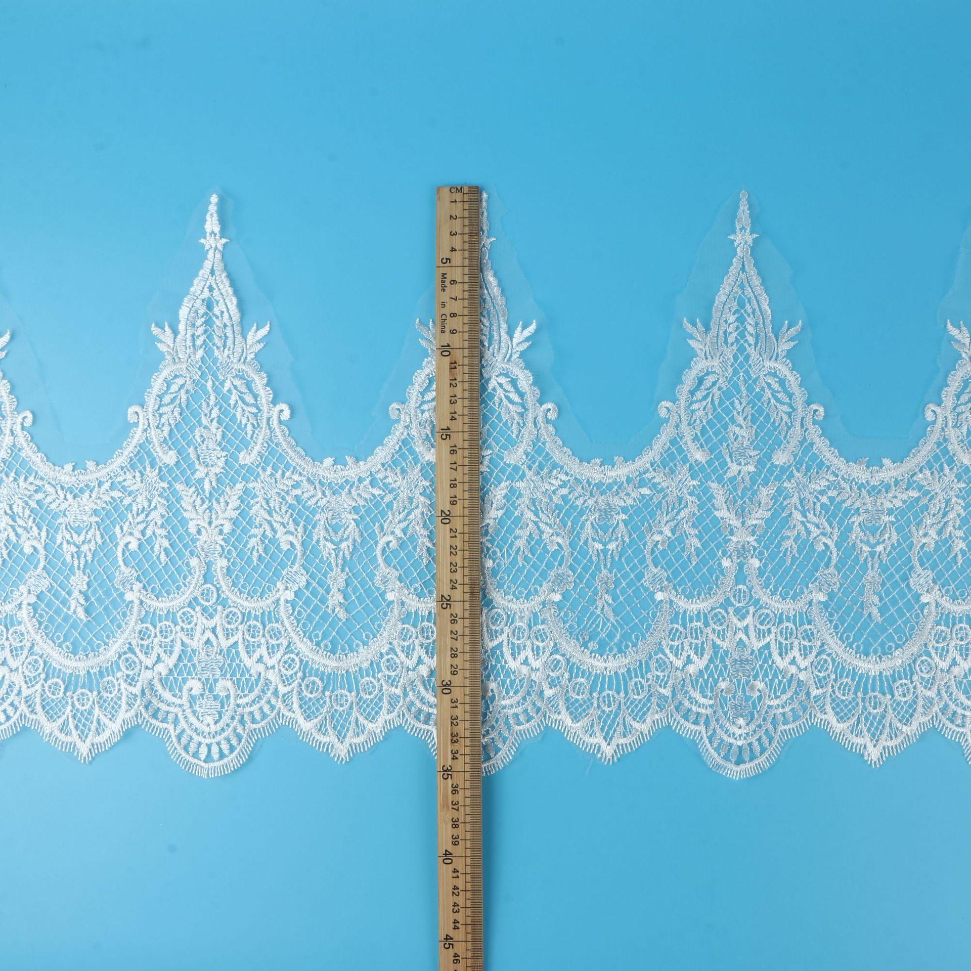 Bead Mesh Large Lace Decoration Hollow Lace Dance Dress Wedding Dress Clothing Accessories 36Cm White/transparent film/36CM
Bead Mesh Large Lace Decoration Hollow Lace Dance Dress Wedding Dress Clothing Accessories 36Cm White/transparent film/36CM