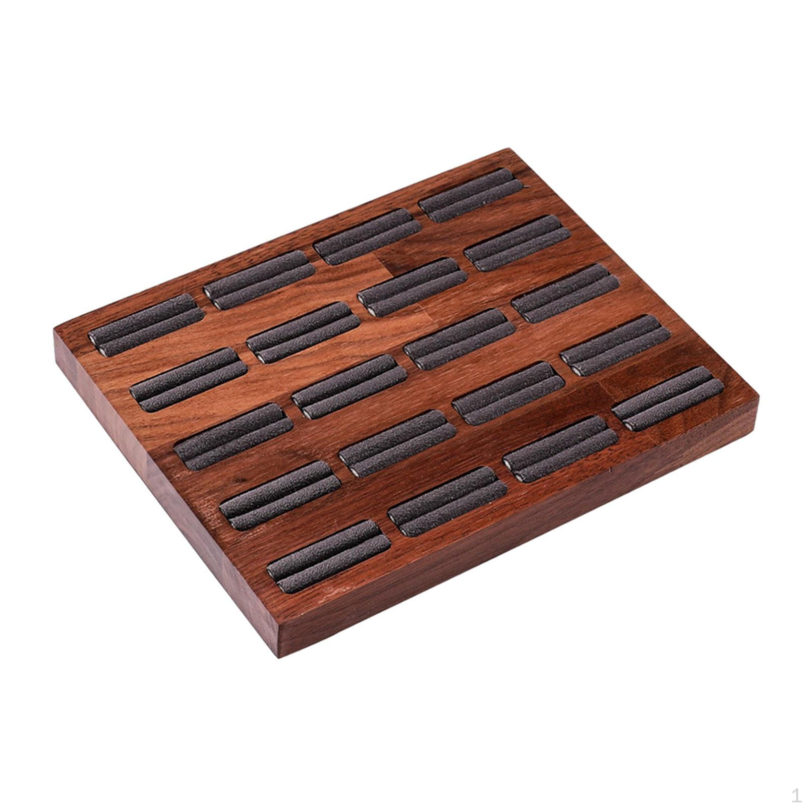 Элегантный лоток для украшений с 20 отделениями для колец и сережек - стильное решение для хранения темно-серого
Элегантный лоток для украшений с 20 отделениями для колец и сережек - стильное решение для хранения темно-серого