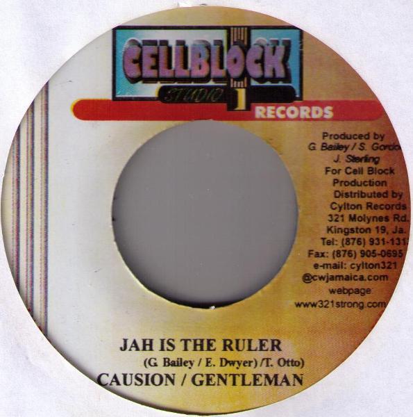 7inch Record CAUSION / GENTLEMAN - Jah Is The Ruler NONE Cellblock Recor Jamaica Reggae, Ska & Dub Used
7inch Record CAUSION / GENTLEMAN - Jah Is The Ruler NONE Cellblock Recor Jamaica Reggae, Ska & Dub Used