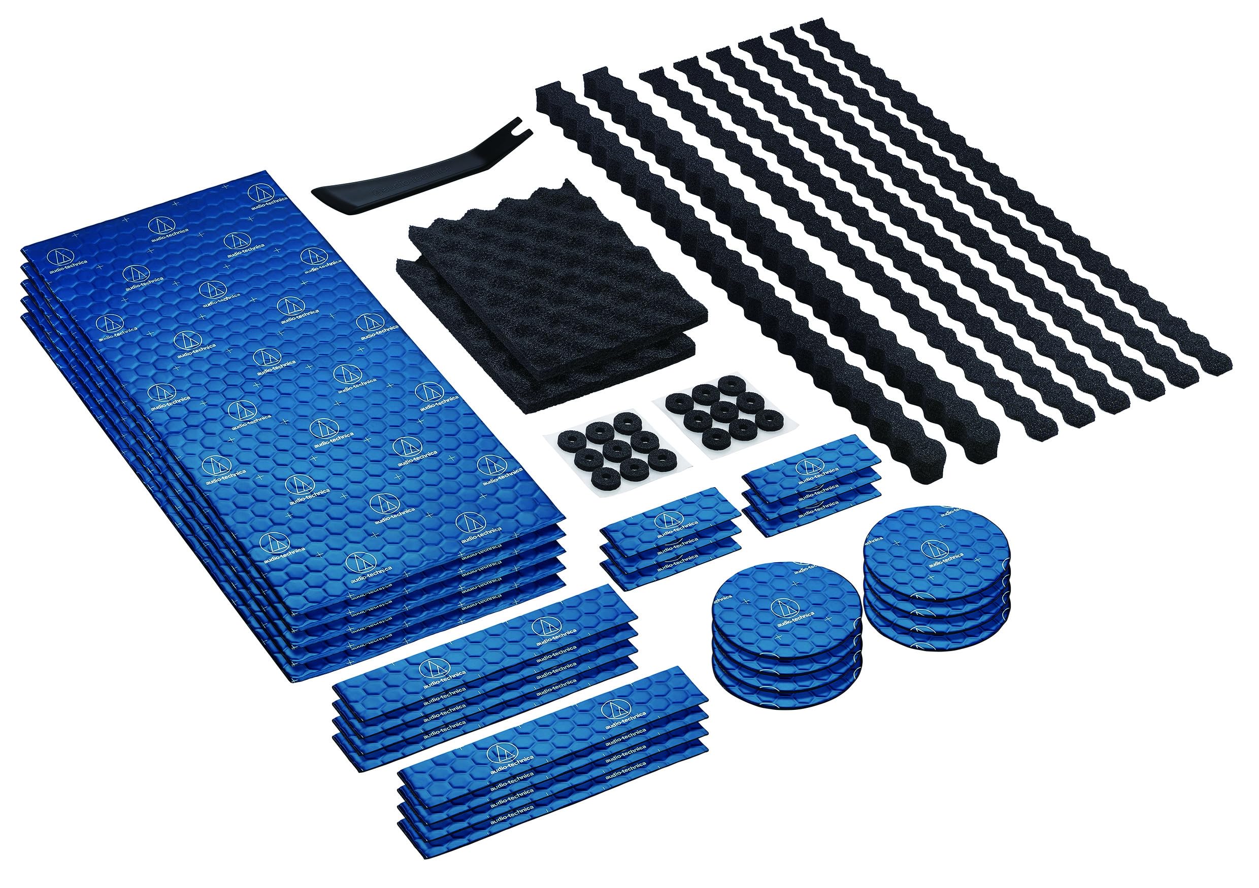 Audio Technica Door Tuning Kit Deadening Kit for 2 Doors Vibration Control Soundproofing Sound Absorption No Special Tools Required Special Spatula
Audio Technica Door Tuning Kit Deadening Kit for 2 Doors Vibration Control Soundproofing Sound Absorption No Special Tools Required Special Spatula