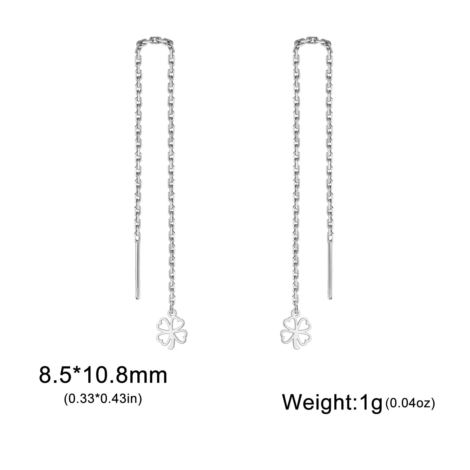 Four-leaf Clover Long Tassel Earrings for Women Stainless Steel Lucky Threader Earrings 2026 Jewelry Mother s Day Gift Wholesale серебряный
Four-leaf Clover Long Tassel Earrings for Women Stainless Steel Lucky Threader Earrings 2026 Jewelry Mother s Day Gift Wholesale серебряный