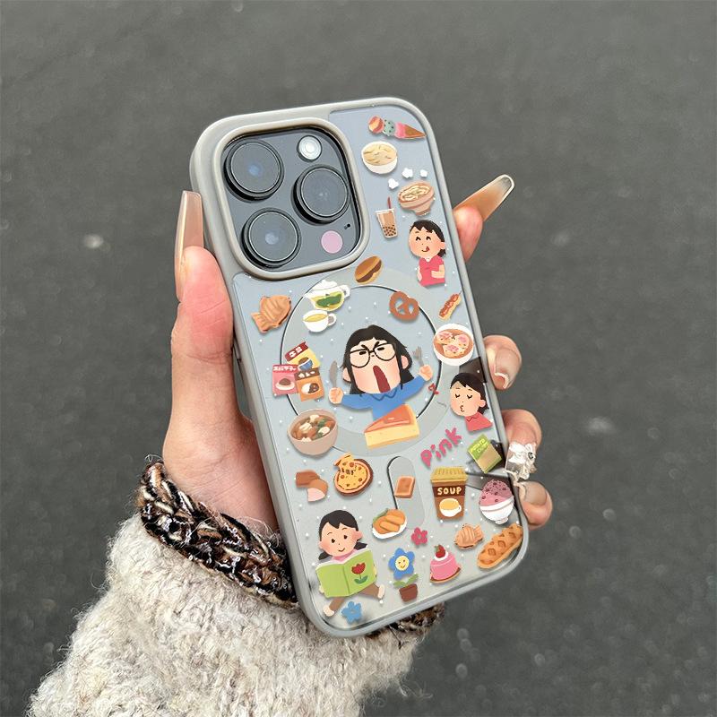 Чехол для мобильного телефона Foodie Girl для Apple 16promax 15Pro Premium 14plus Всесторонний Ip13 Магнитное всасывание For Apple 7/8
Чехол для мобильного телефона Foodie Girl для Apple 16promax 15Pro Premium 14plus Всесторонний Ip13 Магнитное всасывание For Apple 7/8