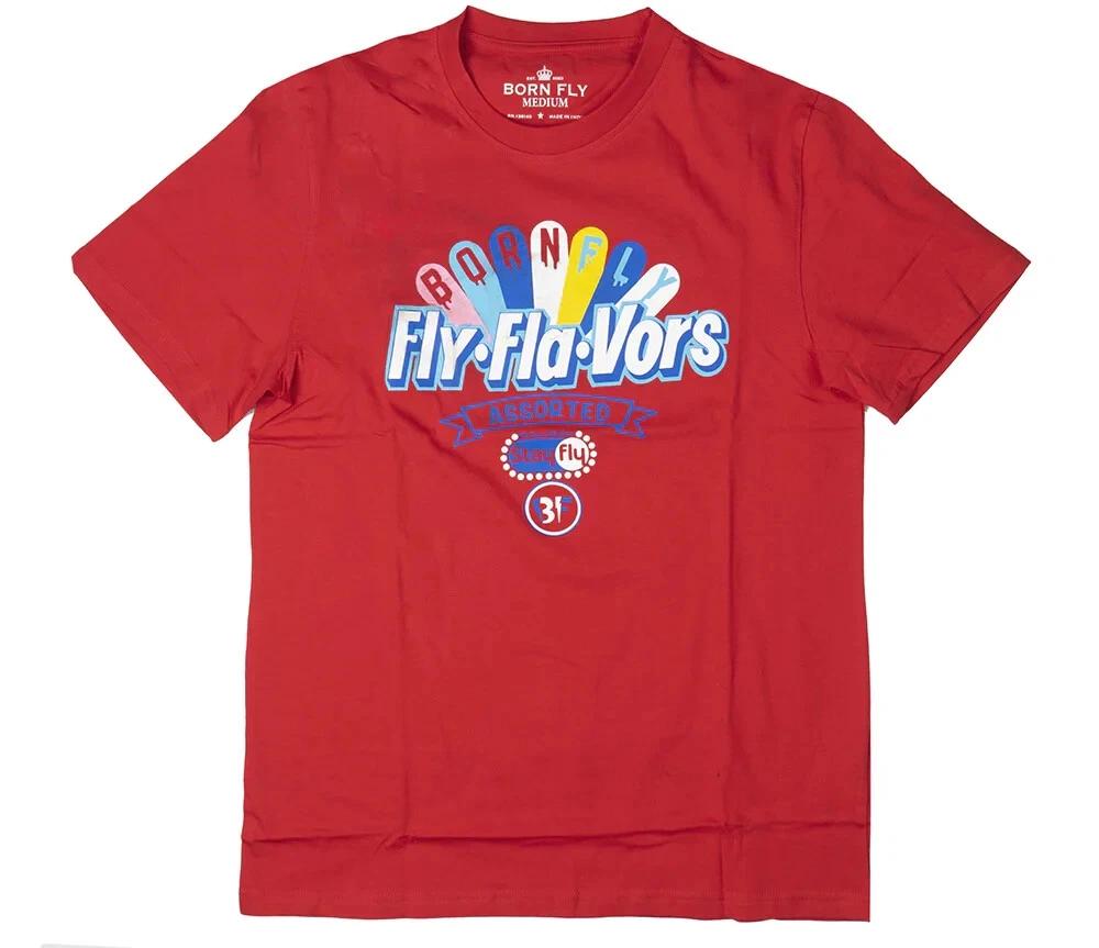 Born Fly Flavor Pop Men s Red Short Sleeve 100% Cotton T-shirt Mens Tees Top: Nostalgia Meets Streetwear 2XL
Born Fly Flavor Pop Men s Red Short Sleeve 100% Cotton T-shirt Mens Tees Top: Nostalgia Meets Streetwear 2XL
