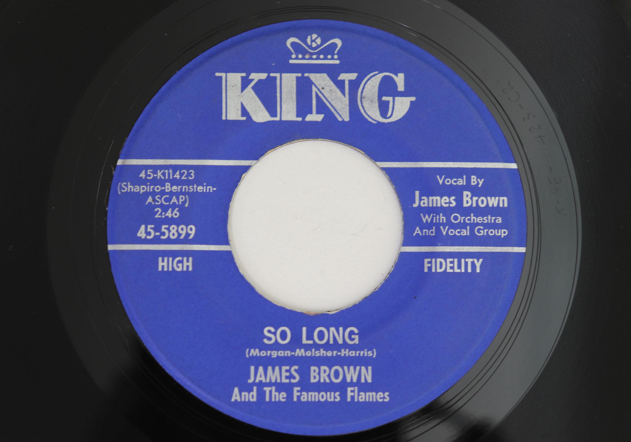 7inch Record JAMES BROWN - So Long / Dancin Little Thing 455899 KING 1964 US Soul/Funk Used
7inch Record JAMES BROWN - So Long / Dancin Little Thing 455899 KING 1964 US Soul/Funk Used