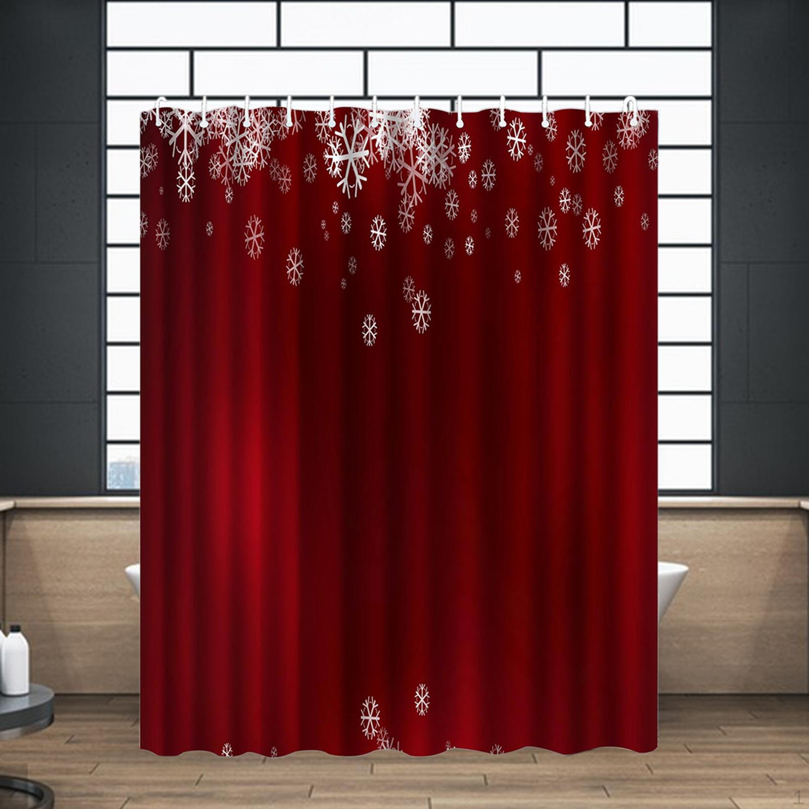 180x200 см Рождественская занавеска для душа для ванной комнаты, моющаяся, многофункциональная, устойчивая к разрывам Style A
180x200 см Рождественская занавеска для душа для ванной комнаты, моющаяся, многофункциональная, устойчивая к разрывам Style A