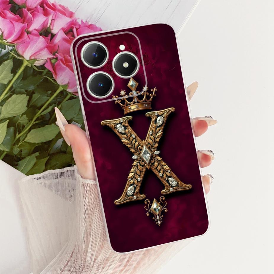 For Realme C61 C63 Case Narzo N63 Cute Crown Letters Cover Soft Slim Phone Case For Realme C63 C 61 63 RealmeC61 NarzoN63 Fundas Realme Narzo N63
For Realme C61 C63 Case Narzo N63 Cute Crown Letters Cover Soft Slim Phone Case For Realme C63 C 61 63 RealmeC61 NarzoN63 Fundas Realme Narzo N63