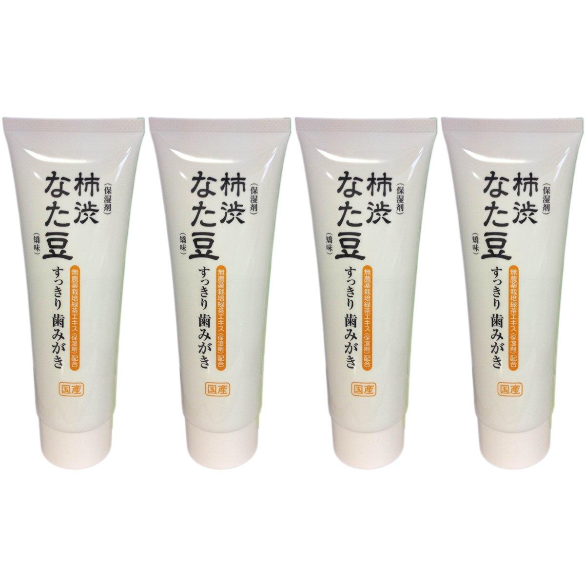 Вяжущая зубная паста Hiramatsu Shoji Value Natamame с хурмой, 130 г, набор из 4 шт. зелёный
Вяжущая зубная паста Hiramatsu Shoji Value Natamame с хурмой, 130 г, набор из 4 шт. зелёный