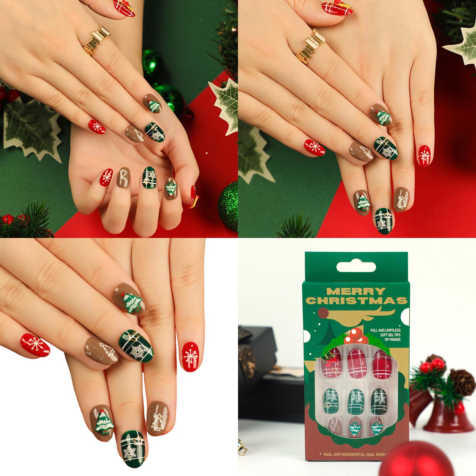 Christmas Nail Stickers Festive and Easy to Apply Nail Art for the Holiday Season Nail Art Accessories
Christmas Nail Stickers Festive and Easy to Apply Nail Art for the Holiday Season Nail Art Accessories