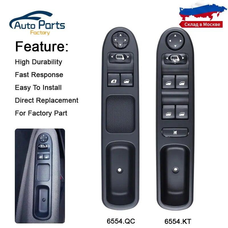 Window Control Switch 6554.KT For Peugeot 307 307CC 307SW/6554.QC For Citroen C3 Peugeot 207 CC 6554KT 6554QC
Window Control Switch 6554.KT For Peugeot 307 307CC 307SW/6554.QC For Citroen C3 Peugeot 207 CC 6554KT 6554QC