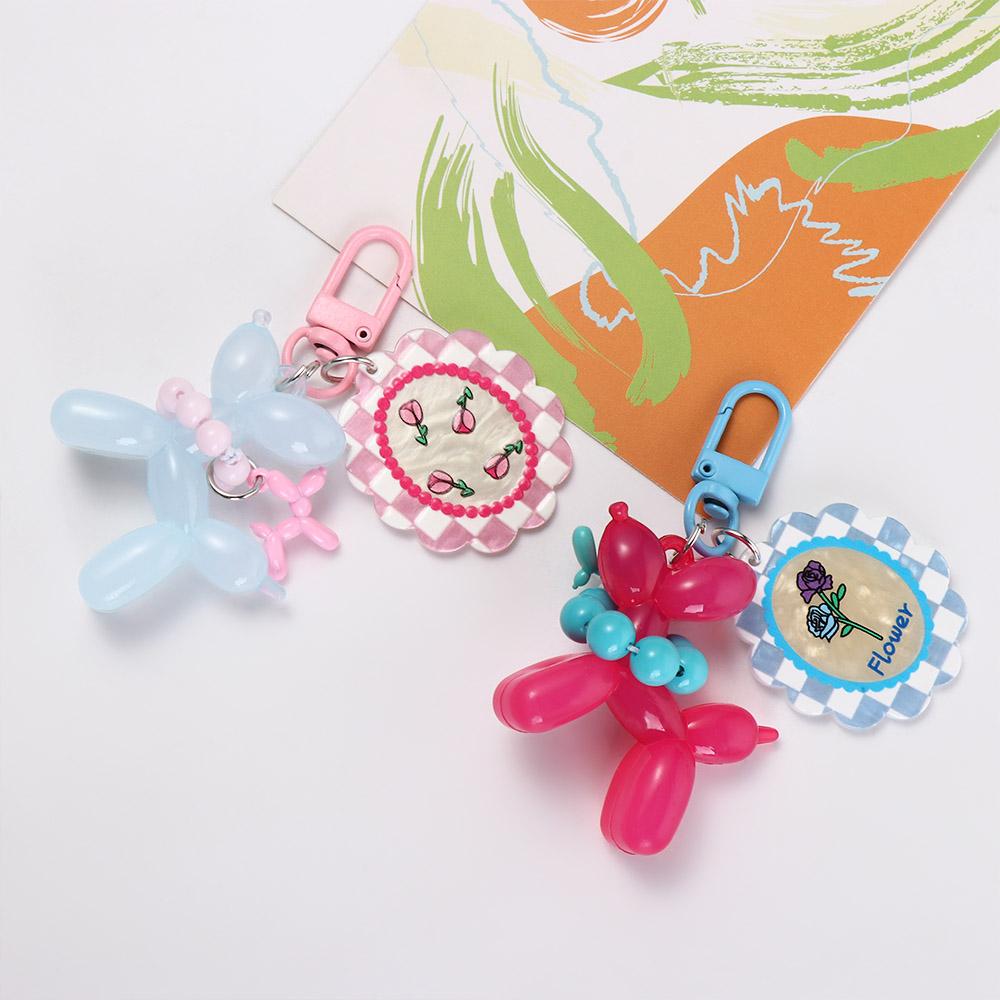 Acrylic Tulip Pendant Balloon Jelly Dog Keyring Funny Puppy Keychain Couple Яскраво-рожевий
Acrylic Tulip Pendant Balloon Jelly Dog Keyring Funny Puppy Keychain Couple Яскраво-рожевий