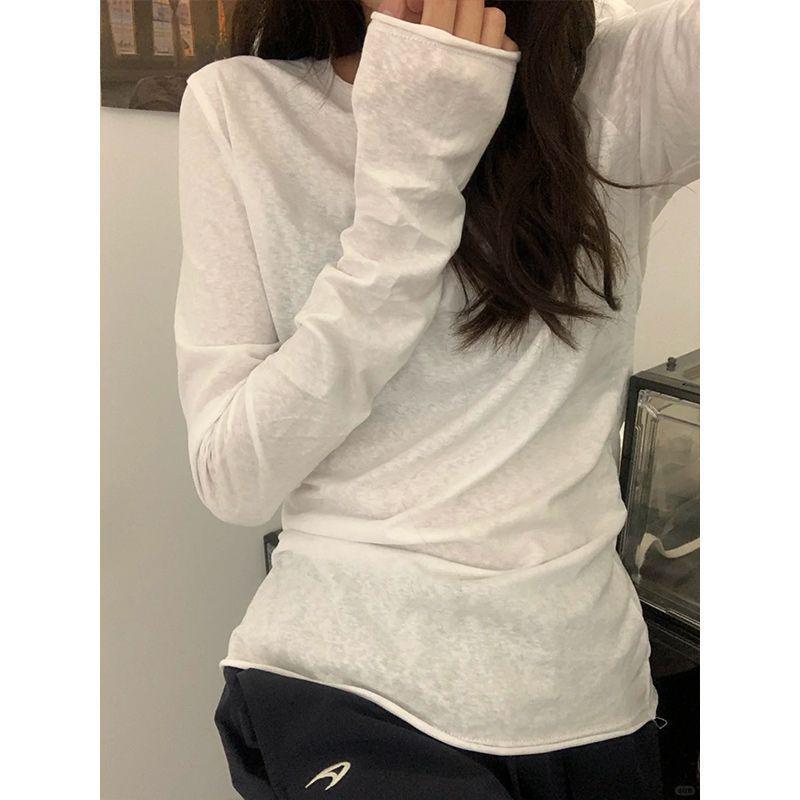 Women s Slim Fit Long Sleeve Chic White Shoulder T-Shirt (2025 Spring Collection) Extra Large белый
Women s Slim Fit Long Sleeve Chic White Shoulder T-Shirt (2025 Spring Collection) Extra Large белый