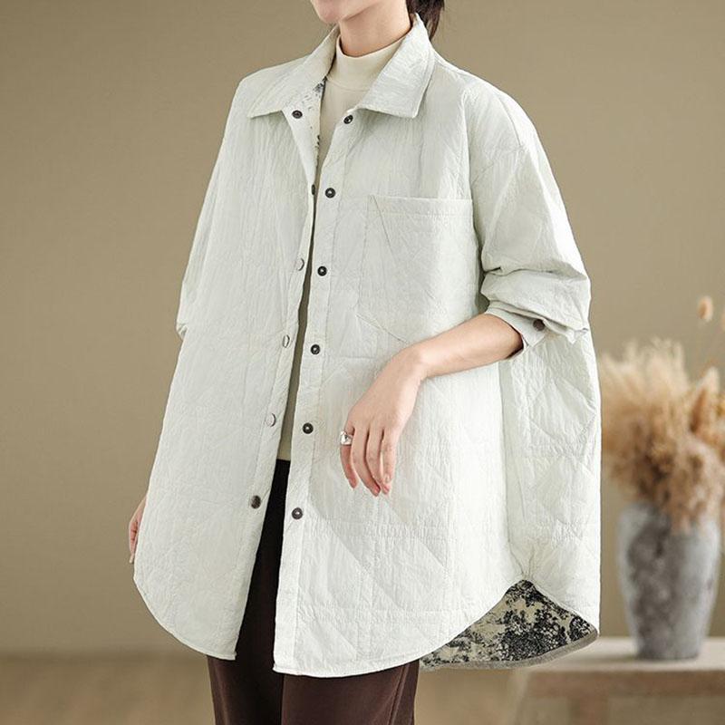 Пальто женское хлопковое двухслойное зимнее утепленное повседневное оверсайз ветровка однотонная куртка XL белый
Пальто женское хлопковое двухслойное зимнее утепленное повседневное оверсайз ветровка однотонная куртка XL белый