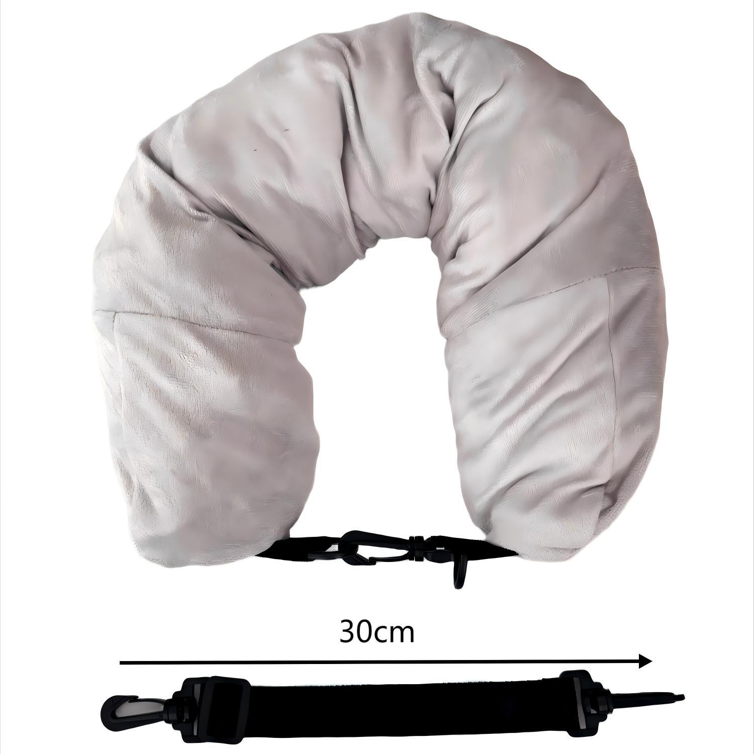 1pc Stuffable Travel Pillow for Clothes, Space Saving U-Shape Neck Pillow, Portable Refillable for Airplane, Car, Office Use світло-сірий колір
1pc Stuffable Travel Pillow for Clothes, Space Saving U-Shape Neck Pillow, Portable Refillable for Airplane, Car, Office Use світло-сірий колір