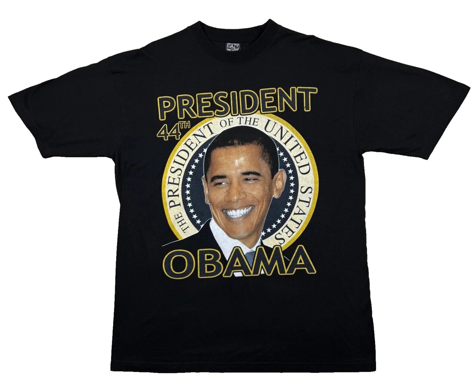 Barack Obama Vintage Graphic T Shirt Men XXL Rap Hip Hop 44th U.S President 4XL
Barack Obama Vintage Graphic T Shirt Men XXL Rap Hip Hop 44th U.S President 4XL