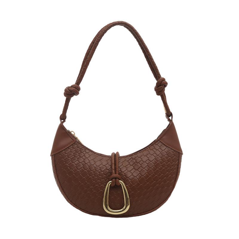 Tide woven pattern bag method stick bag women s new handheld underarm bag crescent bag versatile texture shoulder bag
Tide woven pattern bag method stick bag women s new handheld underarm bag crescent bag versatile texture shoulder bag
