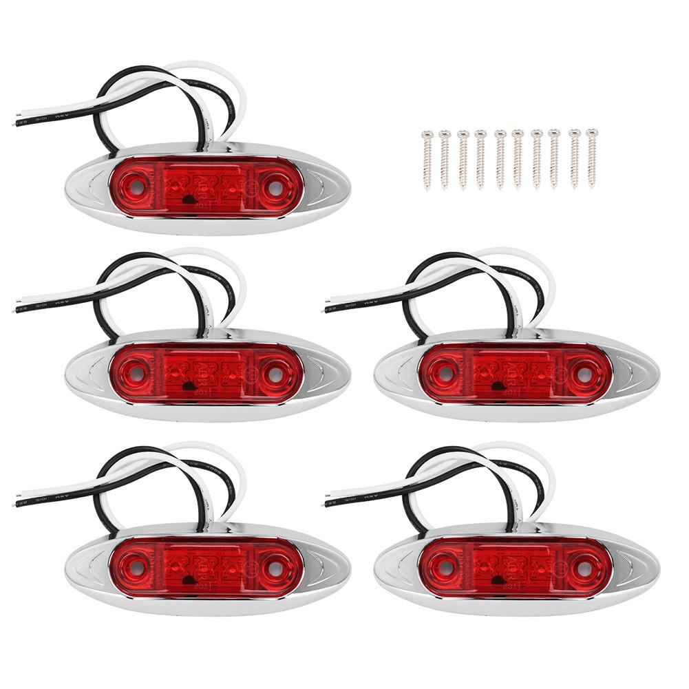 5Pcs 10 30V 3LED Side Marker Indicators Lights Car Turn Signal Light Clearance Light (Red) червоний
5Pcs 10 30V 3LED Side Marker Indicators Lights Car Turn Signal Light Clearance Light (Red) червоний
