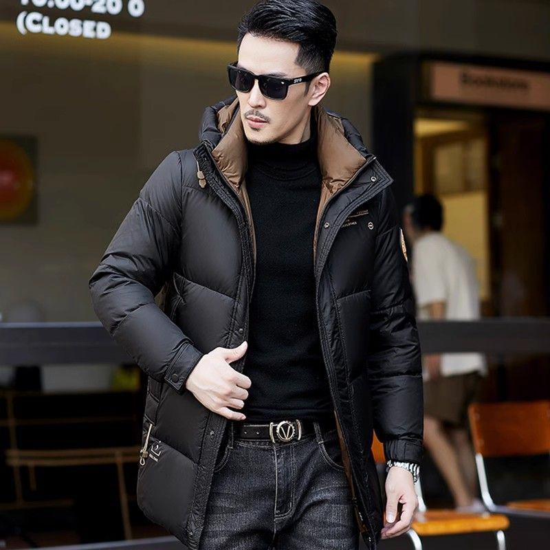 Чоловіча важка пухова парка з капюшоном для екстремального холоду L (Recommendation: 100-120 jin)
Чоловіча важка пухова парка з капюшоном для екстремального холоду L (Recommendation: 100-120 jin)