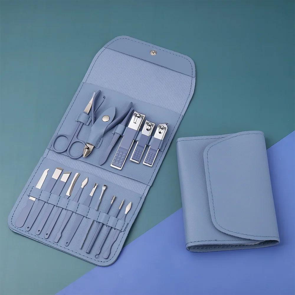 BEPAN 16Pcs Professional Nail Clippers Manicure Set with Portable Travel Case Cuticle Nippers Grooming Pedicure Tool Kit for Men&Women
BEPAN 16Pcs Professional Nail Clippers Manicure Set with Portable Travel Case Cuticle Nippers Grooming Pedicure Tool Kit for Men&Women