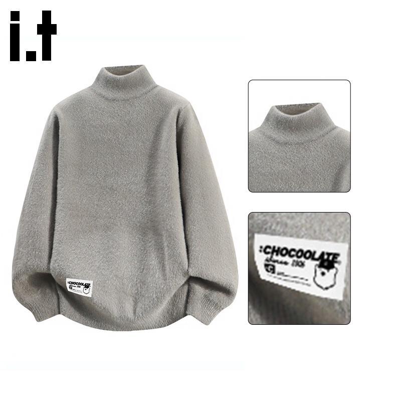 :CHOCOOLATE IT Men s Half-High Collar Knit Sweater 3XL
:CHOCOOLATE IT Men s Half-High Collar Knit Sweater 3XL