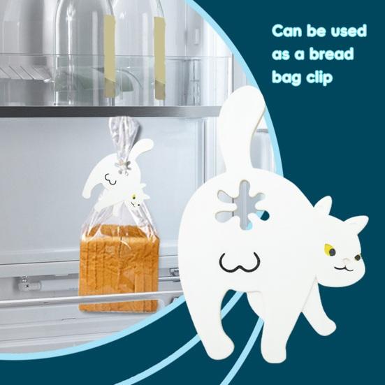 Clip Bag Sealer Fun Cat Butt Bread Tie Seal Clamp Plastic Food Bag Clip Multifunctional Universal Bag Clip for Snacks 1pc
Clip Bag Sealer Fun Cat Butt Bread Tie Seal Clamp Plastic Food Bag Clip Multifunctional Universal Bag Clip for Snacks 1pc