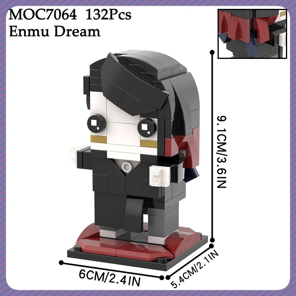 MOC Демон-убивця Brickheadz Аніме Фігурка Цеглинки Танджіро Іноске Сумісний Набір Будівельних Блоків Подарунок Іграшки Для Дітей Дорослих DIY
MOC Демон-убивця Brickheadz Аніме Фігурка Цеглинки Танджіро Іноске Сумісний Набір Будівельних Блоків Подарунок Іграшки Для Дітей Дорослих DIY