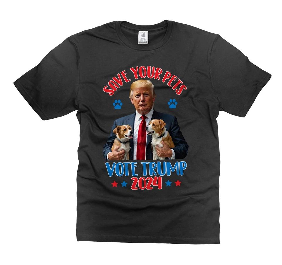 Funny Trump Shirt Save Your Pets T-Shirt Vote Trump 2024 Shirt Funny Joke Tee 4XL
Funny Trump Shirt Save Your Pets T-Shirt Vote Trump 2024 Shirt Funny Joke Tee 4XL