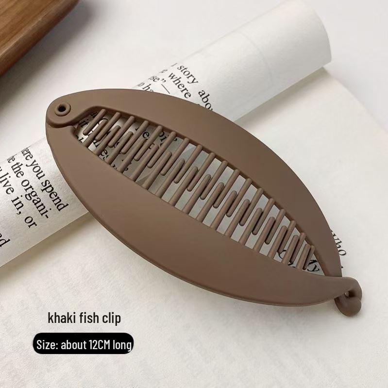 Minimalist Matte Banana Hair Clip for Women - Stylish & Elegant Ponytail Accessory
Minimalist Matte Banana Hair Clip for Women - Stylish & Elegant Ponytail Accessory