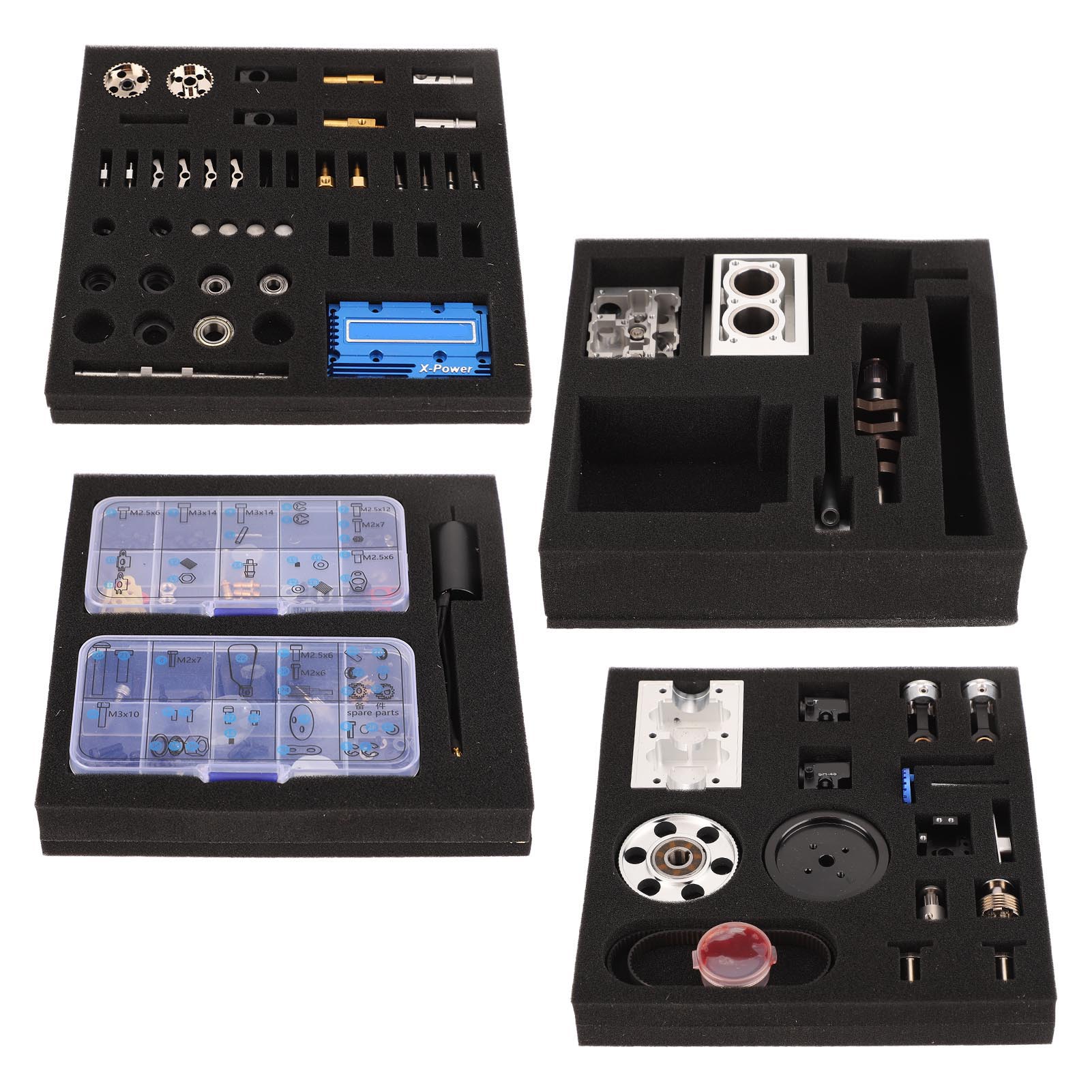 TOYAN 4 Stroke 2 Cylinder Water Cooled Methanol Engine Model Parts for 1:10 1:12 1:14 RC Model Car Ship Airplane
TOYAN 4 Stroke 2 Cylinder Water Cooled Methanol Engine Model Parts for 1:10 1:12 1:14 RC Model Car Ship Airplane