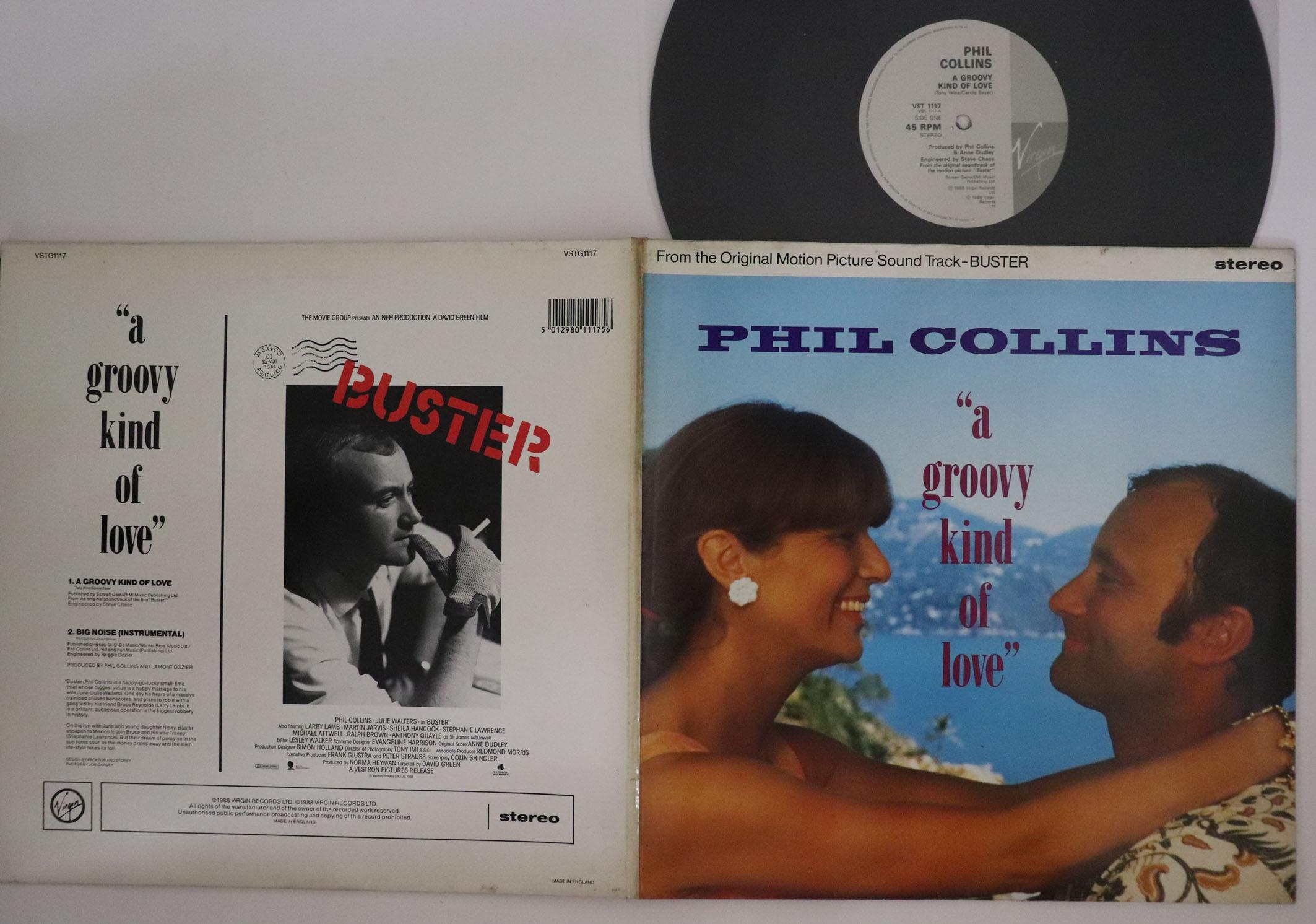 12inch Record OST PHIL COLLINS A Groovy Kind Of Love Big Noise VST1117 VIRGIN 1988 UK Soundtracks Musicals Used
12inch Record OST PHIL COLLINS A Groovy Kind Of Love Big Noise VST1117 VIRGIN 1988 UK Soundtracks Musicals Used