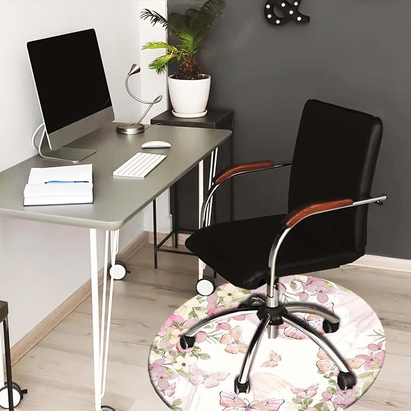 1PC Butterfly Flowers Non-Slip Floor Round carpet, Office, family, bedroom, Large Area Rug Indoor Rugs, Durable Polyester-Z0430 80cm by 80cm
1PC Butterfly Flowers Non-Slip Floor Round carpet, Office, family, bedroom, Large Area Rug Indoor Rugs, Durable Polyester-Z0430 80cm by 80cm