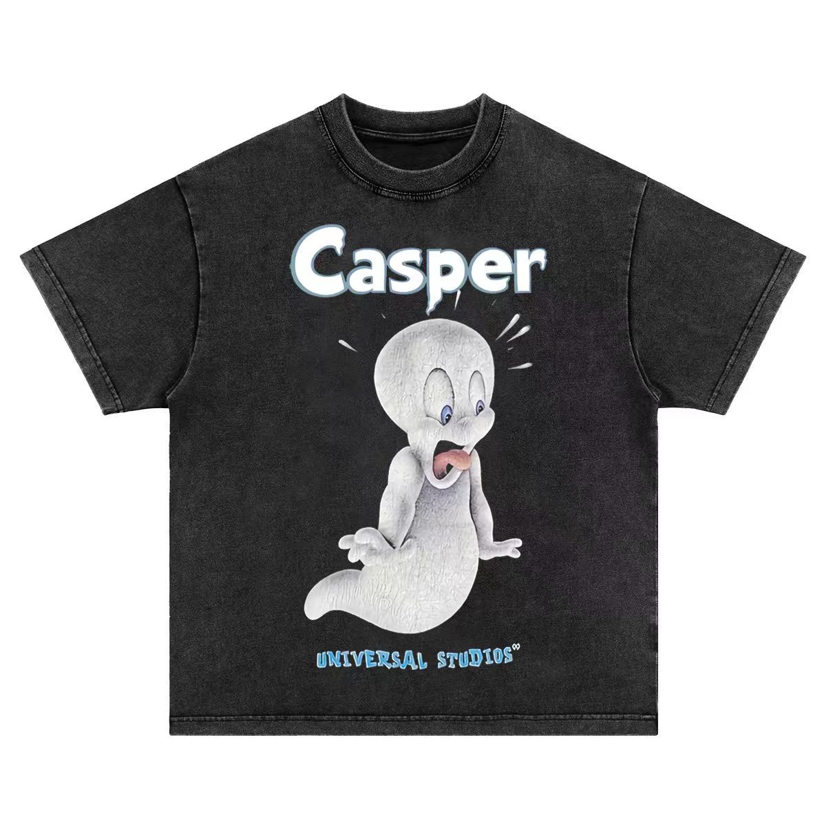 Vintage T-shirt Casper American Vintage Wash Makes Old Long and Short Sleeved T-shirt Men and Women The Same Trend 3XL
Vintage T-shirt Casper American Vintage Wash Makes Old Long and Short Sleeved T-shirt Men and Women The Same Trend 3XL