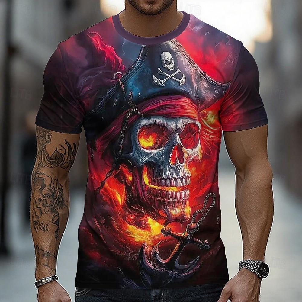 Men s Skull 3D T Shirt Short Sleeve T shirt 3D Print Crew Neck Shirt Exaggerated Designer Horror Party= S
Men s Skull 3D T Shirt Short Sleeve T shirt 3D Print Crew Neck Shirt Exaggerated Designer Horror Party= S