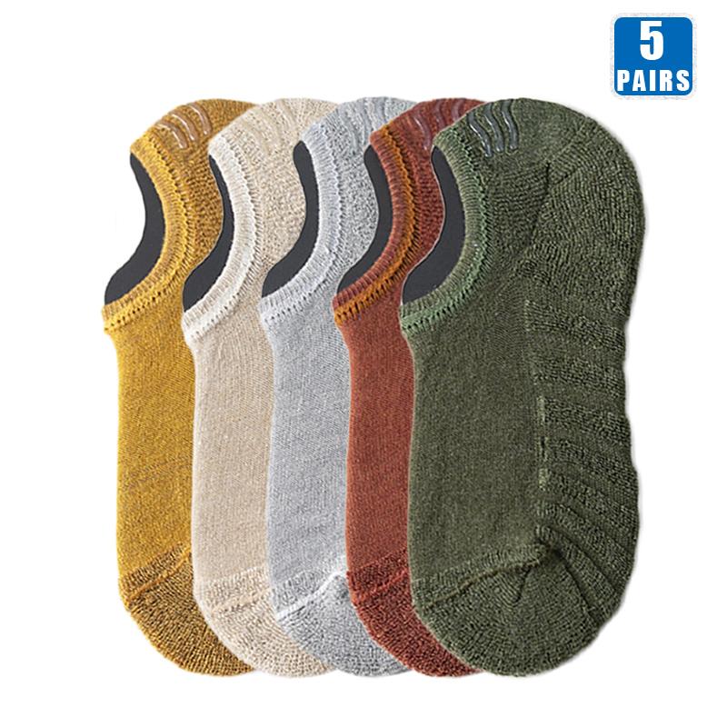 5 пар мужских коротких носков из хлопка высокого качества, повседневные мягкие, с низким вырезом, нескользящие, дышащие, летние, осенние носки для мужчин EUR 39-44(US 7-10)
5 пар мужских коротких носков из хлопка высокого качества, повседневные мягкие, с низким вырезом, нескользящие, дышащие, летние, осенние носки для мужчин EUR 39-44(US 7-10)