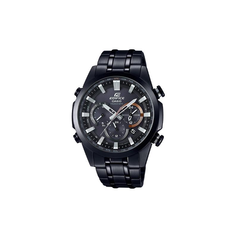Casio CASIOEDIFICE series, fashionable business trend, classic three-eye six-hand date display, quartz movement, stainless steel EQW-T630JDC-1AJF чёрный
Casio CASIOEDIFICE series, fashionable business trend, classic three-eye six-hand date display, quartz movement, stainless steel EQW-T630JDC-1AJF чёрный