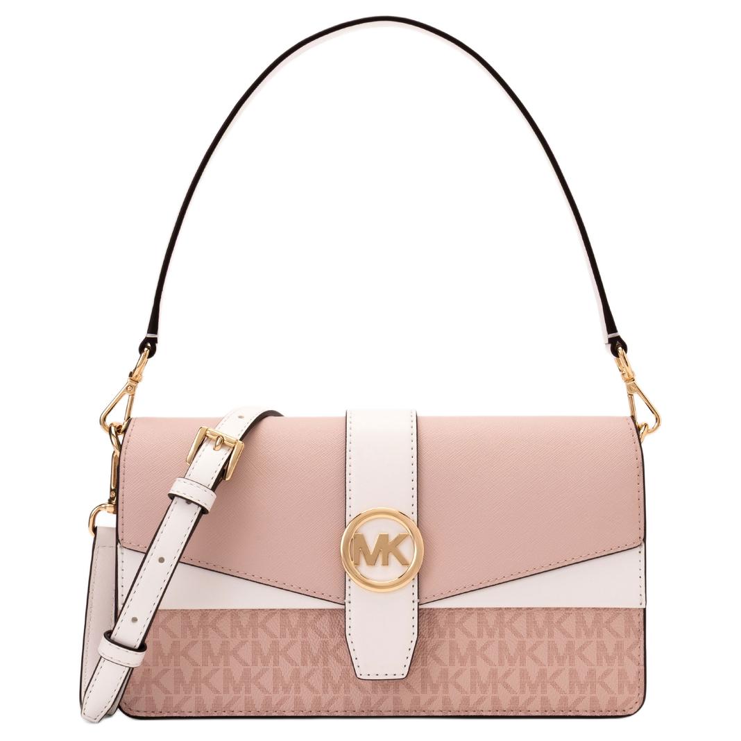 Michael Kors Greenwich Flap Magnetic Closure Adjustable Detachable Shoulder Strap Coated Canvas Shoulder Crossbody Handbag Medium 35F5GGRL2B-7183 Basic Set (Bag+Dust Bag)
Michael Kors Greenwich Flap Magnetic Closure Adjustable Detachable Shoulder Strap Coated Canvas Shoulder Crossbody Handbag Medium 35F5GGRL2B-7183 Basic Set (Bag+Dust Bag)