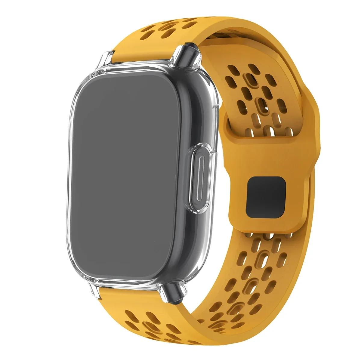 Soft Case+Silicone Band For Xiaomi Redmi Watch 5 active/5 Lite Full Cover Screen Protector TPU Shell and Breathable Sport Band For Redmi 5 Lite
Soft Case+Silicone Band For Xiaomi Redmi Watch 5 active/5 Lite Full Cover Screen Protector TPU Shell and Breathable Sport Band For Redmi 5 Lite