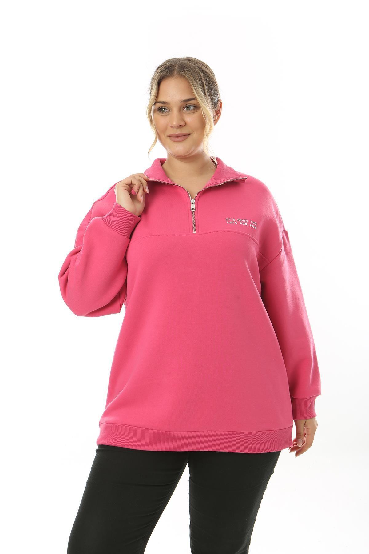 Women s Style Big Size Sweatshirt Large Size Three Thread Raised Zipper Sweatshirt 2XL
Women s Style Big Size Sweatshirt Large Size Three Thread Raised Zipper Sweatshirt 2XL