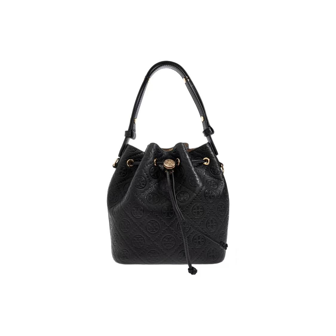 Tory Burch T Monogram Logo Textured Embossed Design Leather Bucket Bag Women Handbags Black 175473-001 Basic Set (Bag+Dust Bag)
Tory Burch T Monogram Logo Textured Embossed Design Leather Bucket Bag Women Handbags Black 175473-001 Basic Set (Bag+Dust Bag)