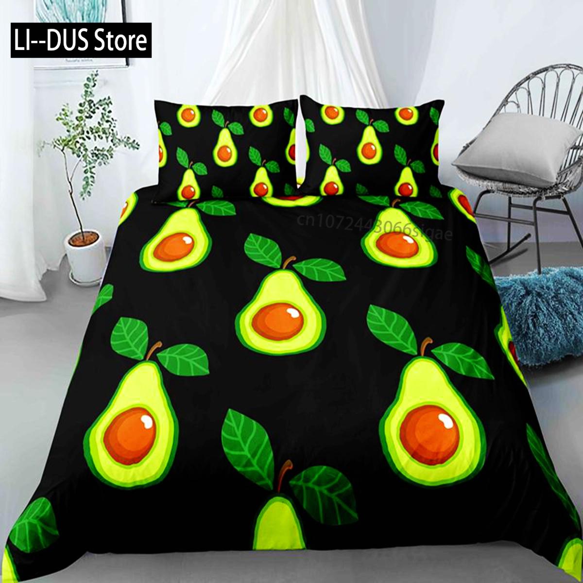 Avocado Duvet Cover Cartoon Funny Avocado Bedding Set For Kids Boys Girls Adults Microfiber Summer Fruit Theme King Quilt Cover EU Single(135*200cm)3pcs
Avocado Duvet Cover Cartoon Funny Avocado Bedding Set For Kids Boys Girls Adults Microfiber Summer Fruit Theme King Quilt Cover EU Single(135*200cm)3pcs